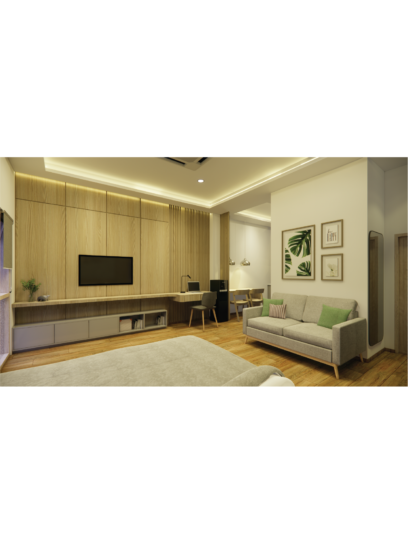Pent Bedroom 3